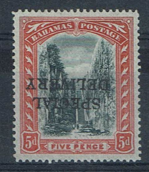 Image of Bahamas SG S1c LMM British Commonwealth Stamp